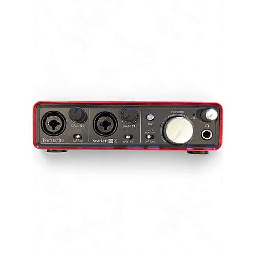 Used Focusrite Scarlett 2i2 Audio Interface