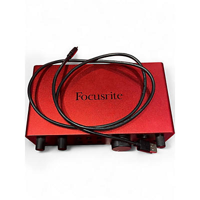 Used Focusrite Scarlett 2i2 Audio Interface
