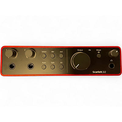 Used Focusrite Scarlett 2i2 Audio Interface
