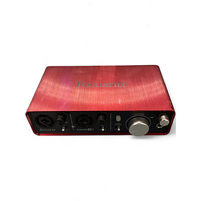 Used Focusrite Scarlett 2i2 Audio Interface
