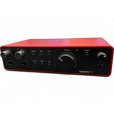 Used Focusrite Scarlett 2i2 Audio Interface