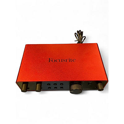 Used Focusrite Scarlett 2i2 Audio Interface