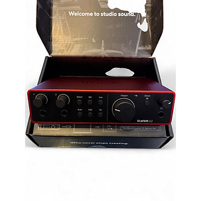 Used Focusrite Scarlett 2i2 Audio Interface