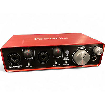 Used Focusrite Scarlett 2i2 Audio Interface