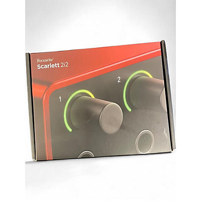 Used Focusrite Scarlett 2i2 Audio Interface