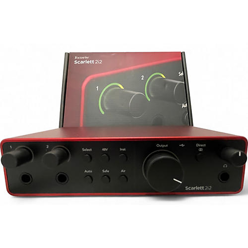 Focusrite Used Focusrite Scarlett 2i2 GEN 4 Audio Interface