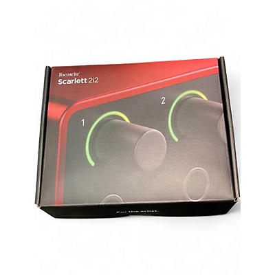 Used Focusrite Scarlett 2i2 GEN 4 Audio Interface
