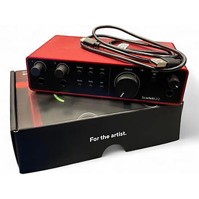 Used Focusrite Scarlett 2i2 GEN4 Audio Interface