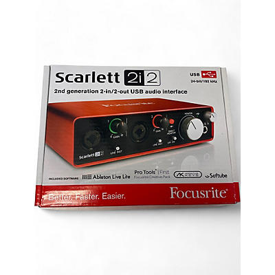 Used Focusrite Scarlett 2i2 Gen 2 Audio Interface