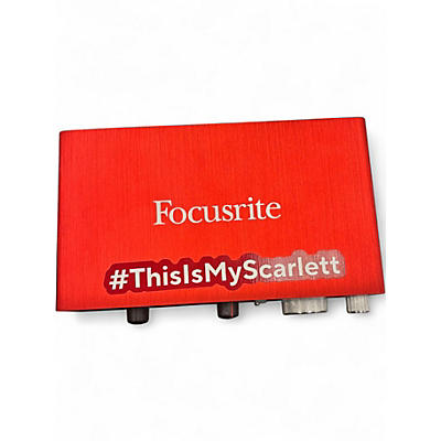 Used Focusrite Scarlett 2i2 Gen 2 Audio Interface