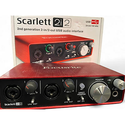 Used Focusrite Scarlett 2i2 Gen 2 Audio Interface