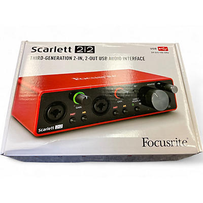 Used Focusrite Scarlett 2i2 Gen 3 Audio Interface