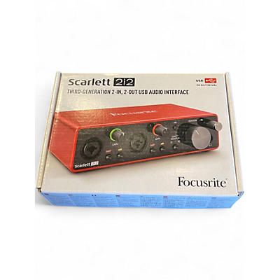 Used Focusrite Scarlett 2i2 Gen 3 Audio Interface