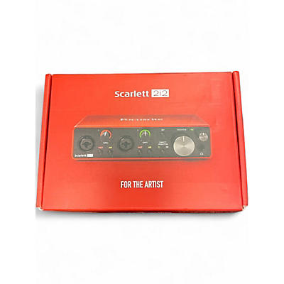 Used Focusrite Scarlett 2i2 Gen 3 Audio Interface