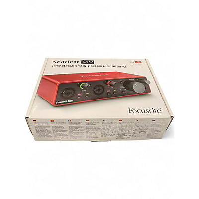 Used Focusrite Scarlett 2i2 Gen 3 Audio Interface