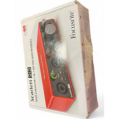Used Focusrite Scarlett 2i2 Gen 3 Audio Interface