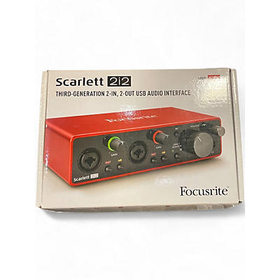 Used Focusrite Scarlett 2i2 Gen 3 Audio Interface