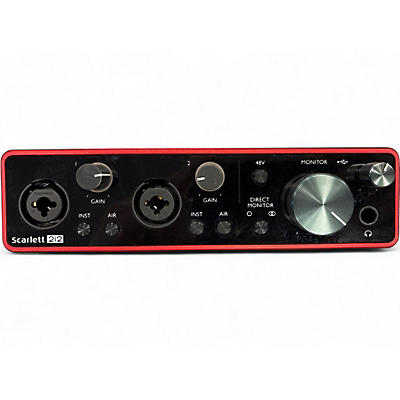 Used Focusrite Scarlett 2i2 Gen 3 Audio Interface