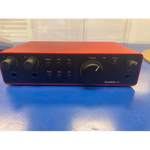 Focusrite Used Focusrite Scarlett 2i2 Gen 4 Audio Interface