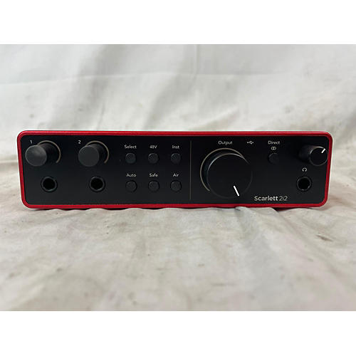 Focusrite Used Focusrite Scarlett 2i2 Gen 4 Audio Interface