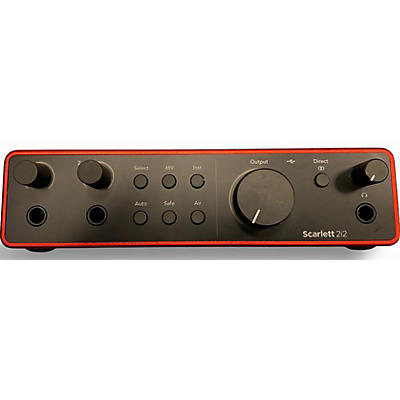 Focusrite Used Focusrite Scarlett 2i2 Gen 4 Audio Interface