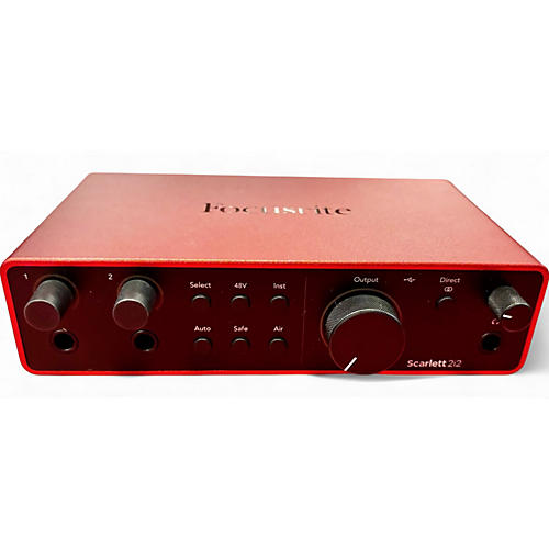 Focusrite Used Focusrite Scarlett 2i2 Gen 4 Audio Interface