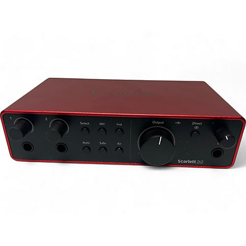 Focusrite Used Focusrite Scarlett 2i2 Gen 4 Audio Interface