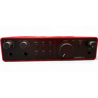 Used Focusrite Scarlett 2i2 Gen 4 Audio Interface