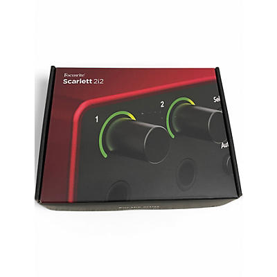 Used Focusrite Scarlett 2i2 Gen 4 Audio Interface