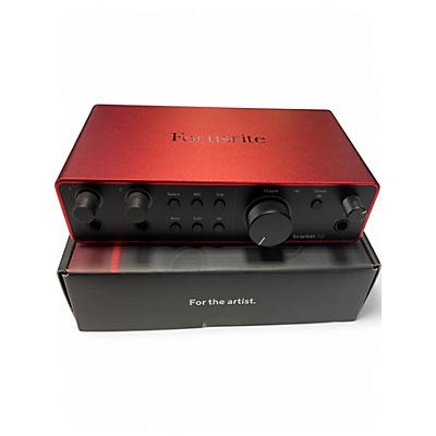 Used Focusrite Scarlett 2i2 Gen 4 Audio Interface