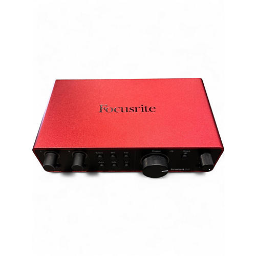 Used Focusrite Scarlett 2i2 Gen 4 Audio Interface