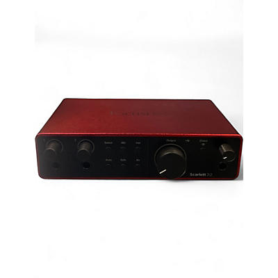 Used Focusrite Scarlett 2i2 Gen 4 Audio Interface
