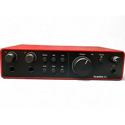 Used Focusrite Scarlett 2i2 Gen 4 Audio Interface