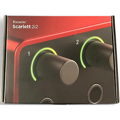 Used Focusrite Scarlett 2i2 Gen 4 Audio Interface