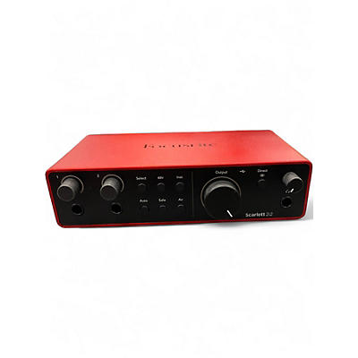 Used Focusrite Scarlett 2i2 Gen 4 Audio Interface