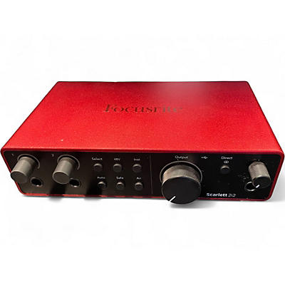 Used Focusrite Scarlett 2i2 Gen 4 Audio Interface