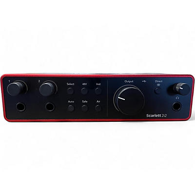 Used Focusrite Scarlett 2i2 Gen 4 Audio Interface