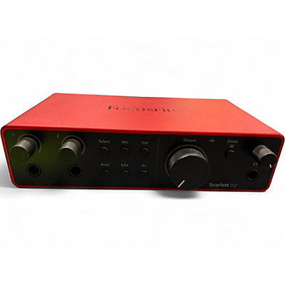 Used Focusrite Scarlett 2i2 Gen 4 Audio Interface