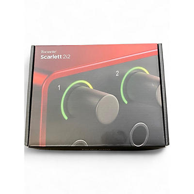 Used Focusrite Scarlett 2i2 Gen 4 Audio Interface