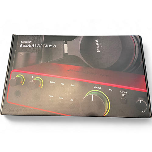 Focusrite Used Focusrite Scarlett 2i2 Studio 4th gen Audio Interface