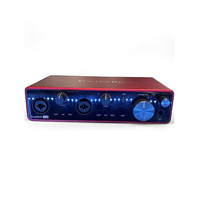 Used Focusrite Scarlett 4i4 Audio Interface