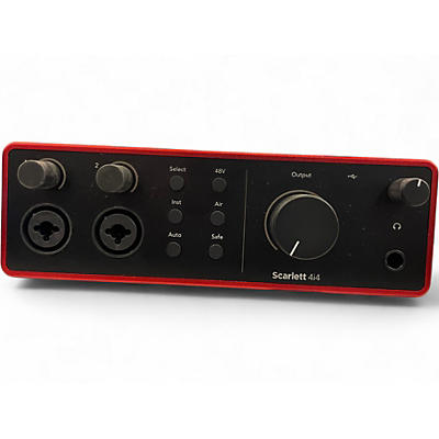 Used Focusrite Scarlett 4i4 Audio Interface