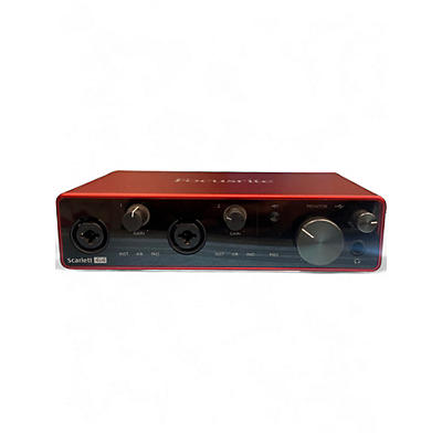 Used Focusrite Scarlett 4i4 Audio Interface