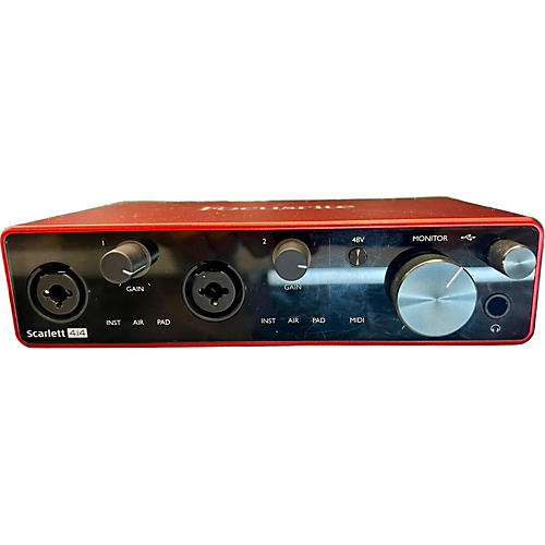 Focusrite Used Focusrite Scarlett 4i4 Gen 3 Audio Interface