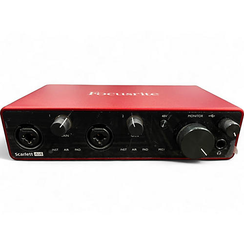 Focusrite Used Focusrite Scarlett 4i4 Gen 3 Audio Interface