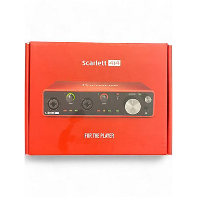 Focusrite Used Focusrite Scarlett 4i4 Gen 3 Audio Interface