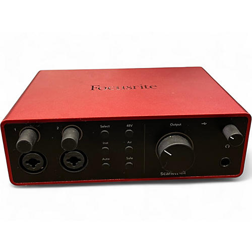 Used Focusrite Scarlett 4i4 Gen 4 Audio Interface