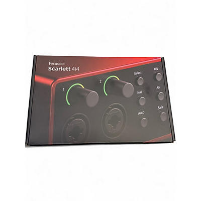 Used Focusrite Scarlett 4i4 Gen 4 Audio Interface