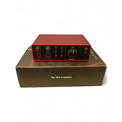 Used Focusrite Scarlett 4i4 Gen 4 Audio Interface