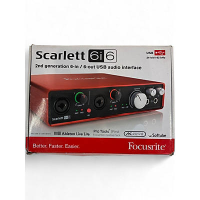 Used Focusrite Scarlett 6i6 Gen 2 Audio Interface